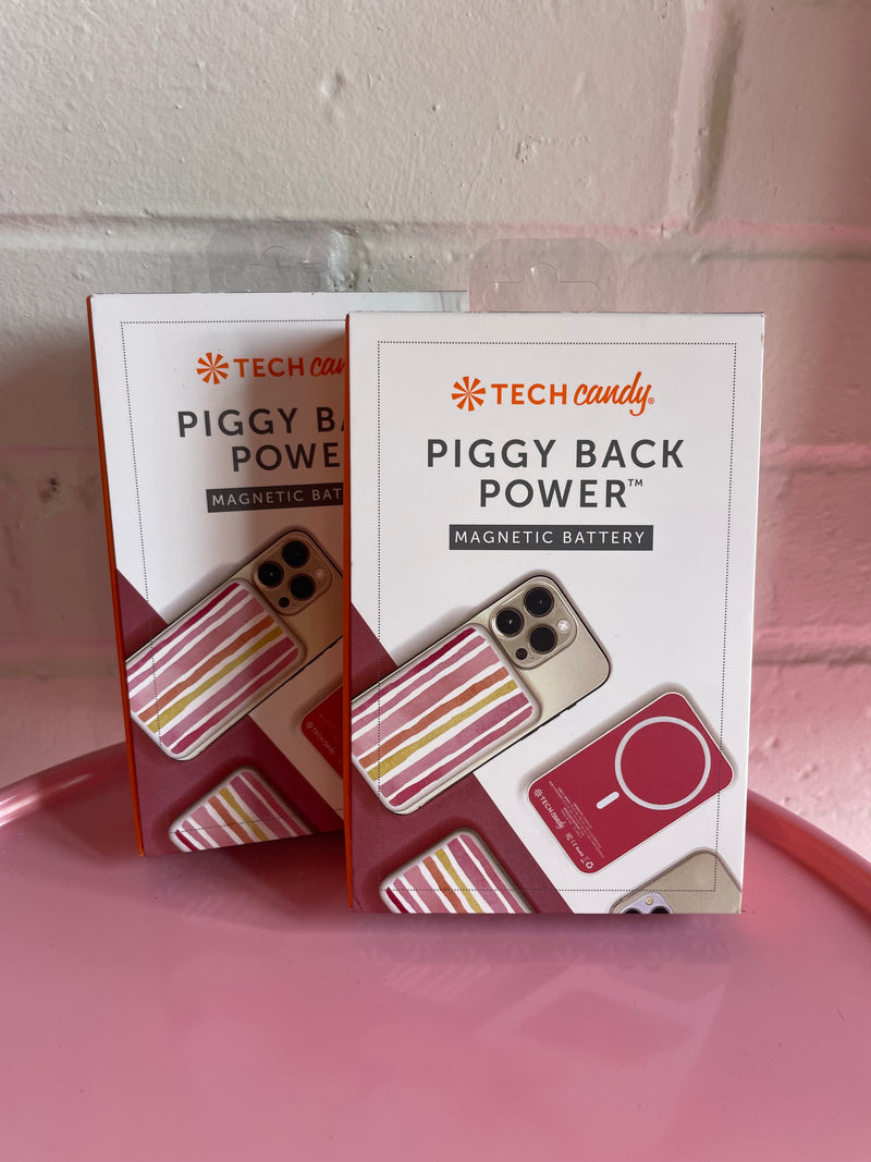 Piggy Back Power-Magnetic Battery