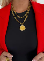 Gold Coin Necklace