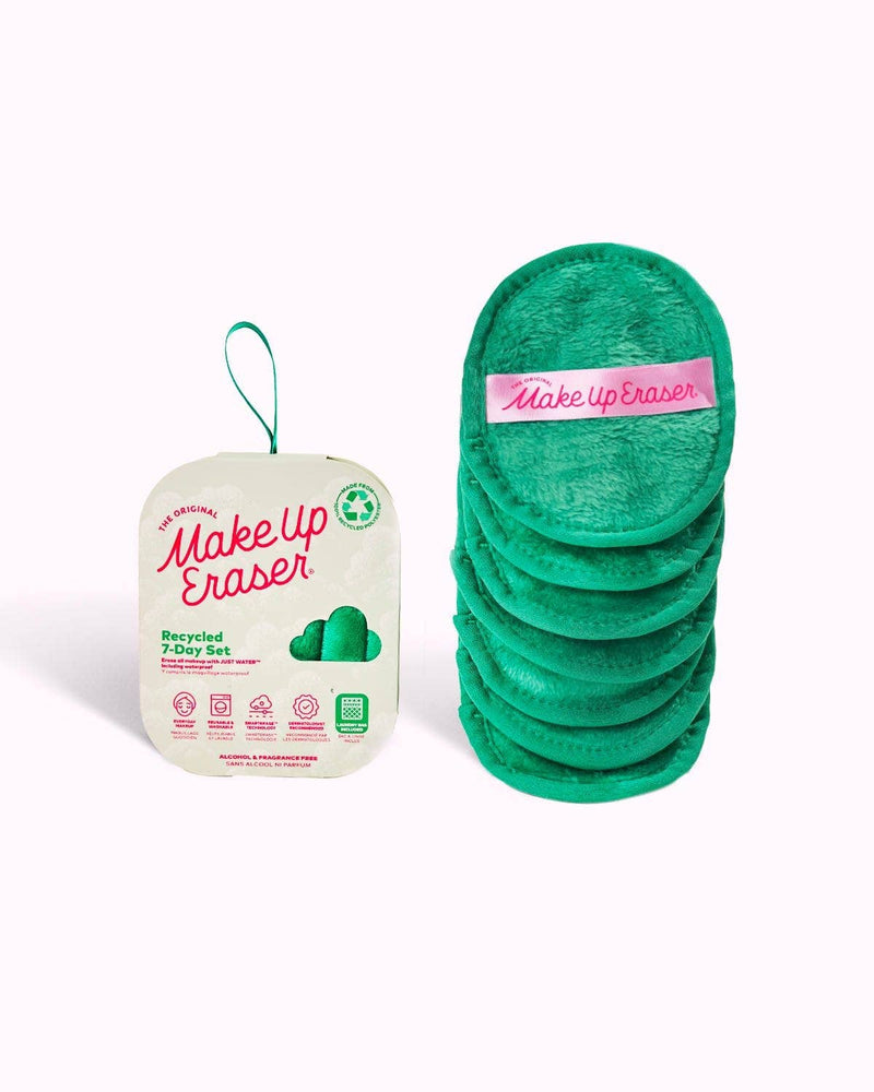 100% Recycled MakeUp Eraser 7-Day Set