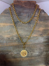 Gold Coin Necklace