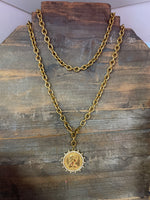 Gold Coin Necklace