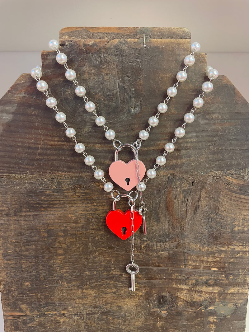 Heart Lock Necklace