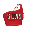 Texas Tech Guns Up One Shoulder Top: One Size