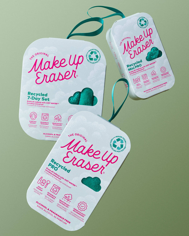 100% Recycled MakeUp Eraser 7-Day Set