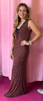 Cheetah Mesh Dress