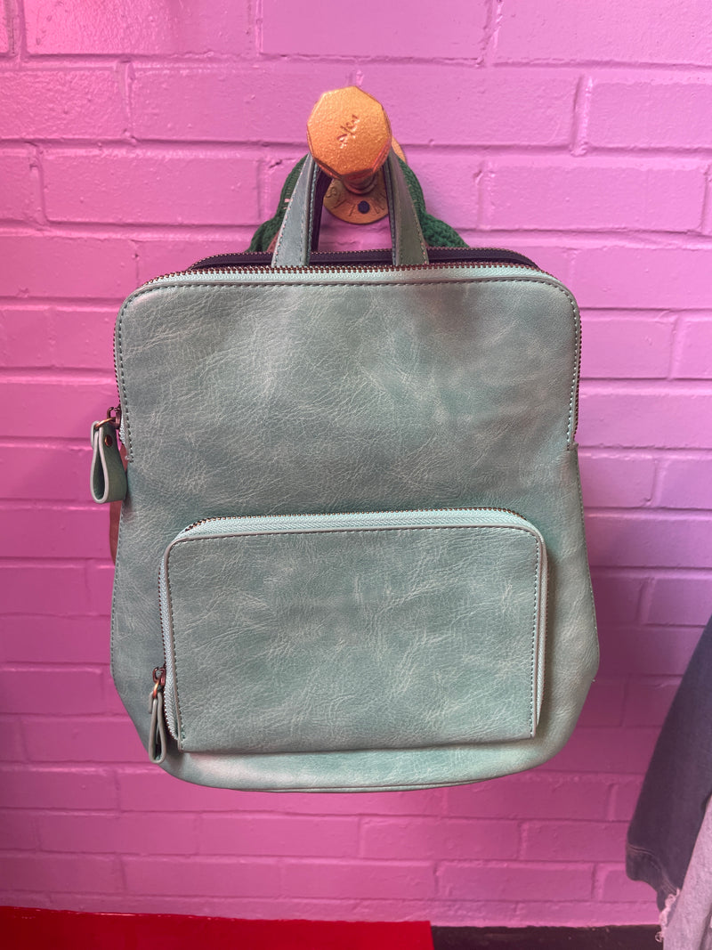 Leather Backpack