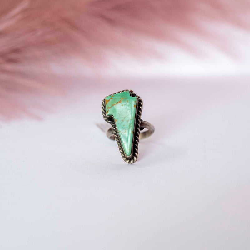 Kingman turquoise ring