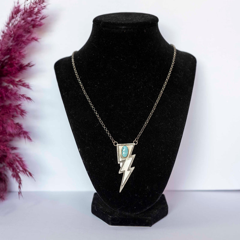 Lightning bolt necklace