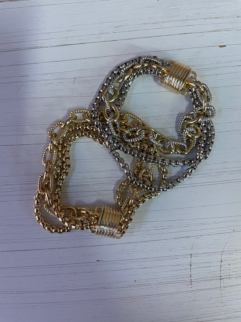 Mixed Chain Bracelet