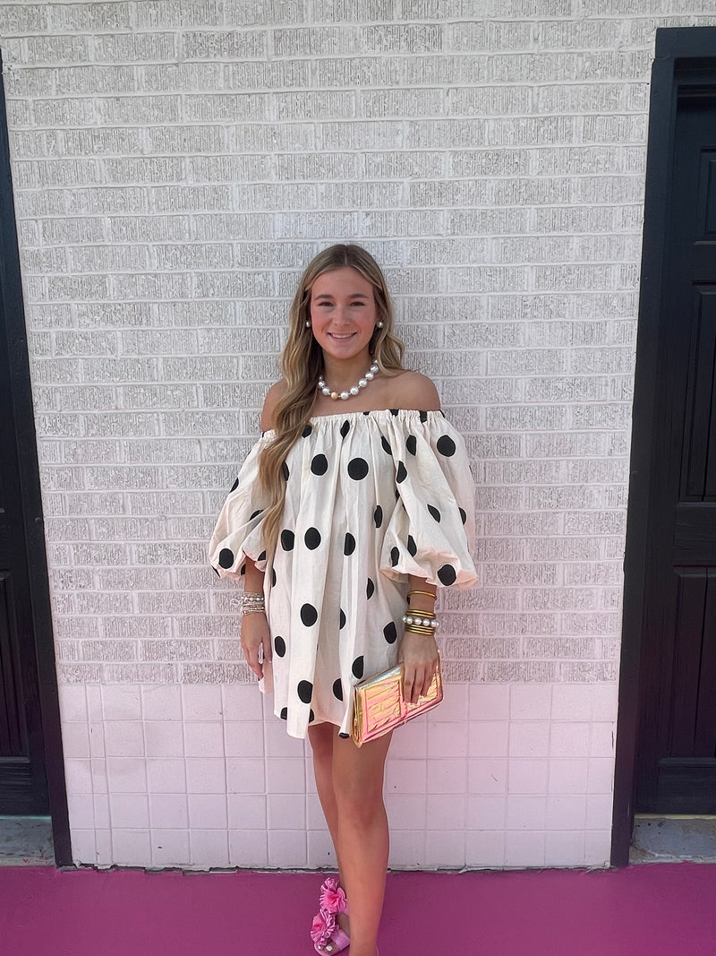 Perfectly Polka Dotted Dress