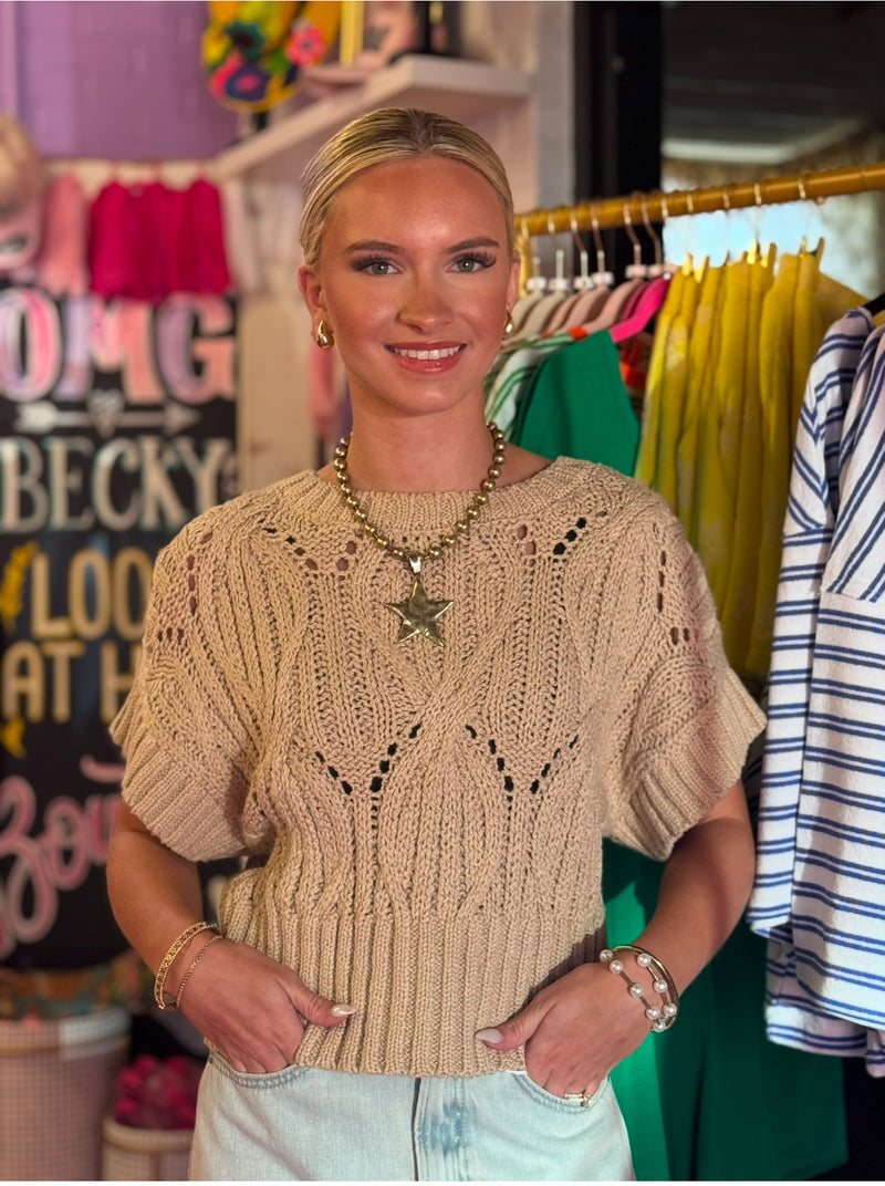 Cali Crochet Top