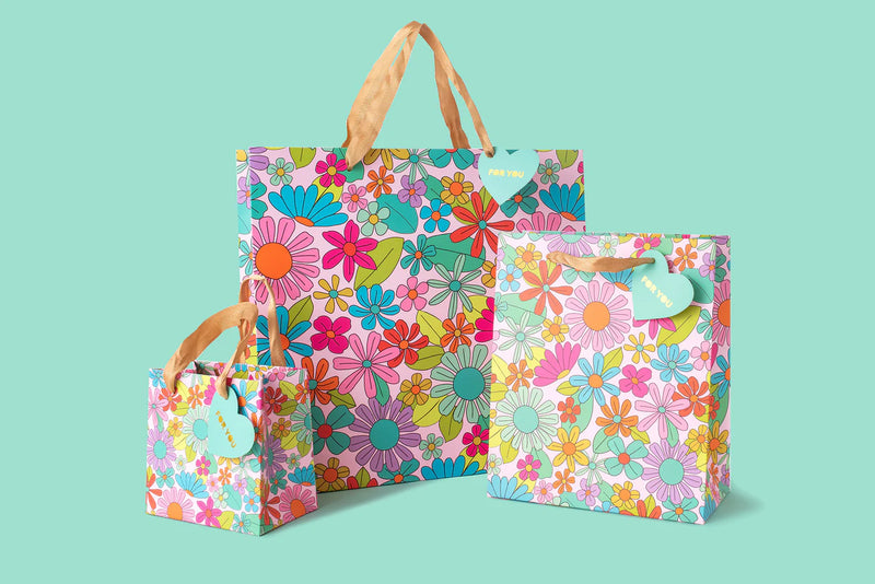 Flower Garden Gift Bag